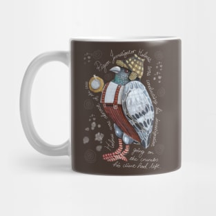 Pet Detective Pigeon Mug